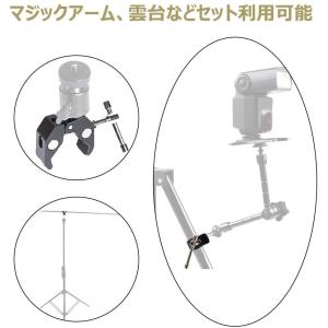 撮影機材 マジックアーム+スーパークランプ 1...の詳細画像5