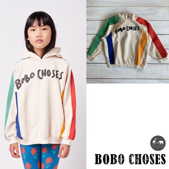 [SALE] BOBO CHOSES（ボボショーズ、ボボショセス）Color Block hoodi...