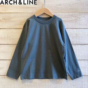 ARCH＆LINE（アーチアンドライン）　STANDCOTTON　HELLO L/S　TEE　子供服/Tシャツ　BLUE　ARCH&LINEより入荷｜hammock-family