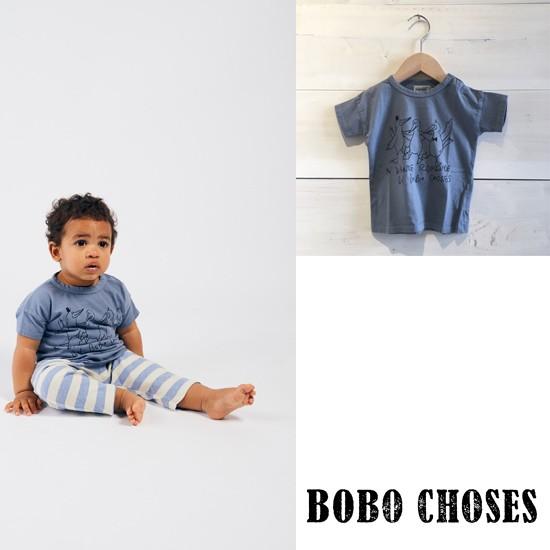 BOBO CHOSES（ボボショーズ、ボボショセス）　Dancing Birds　 T-shirt　...