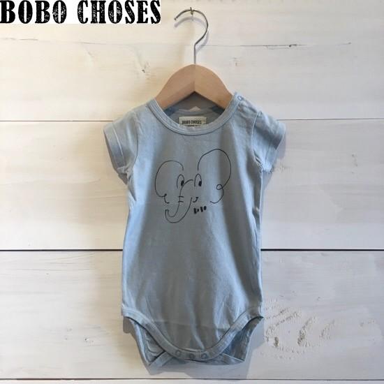 BOBO CHOSES（ボボショーズ）　Elephant Short Sleeve　 子供服/ロンパ...