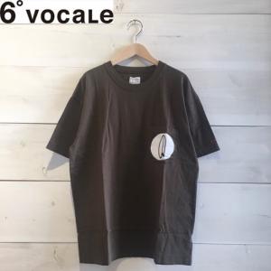 6°VOCALE（セスタヴォカーレ）　B&FＴシャツ　ユニセックス/Tシャツ　CHOCOLATE　6°VOCALEより入荷｜hammock-family