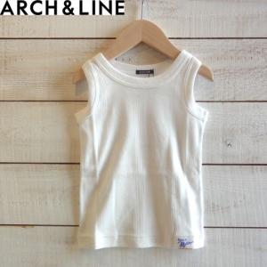 ARCH＆LINE（アーチアンドライン）　MILLER TANK　子供服/タンクトップ　WHITE　ARCH&LINEより入荷