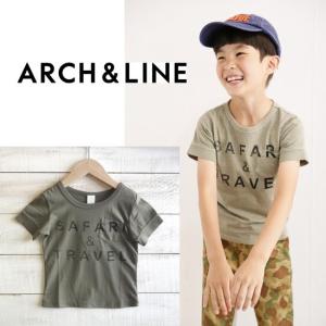 ARCH＆LINE（アーチアンドライン）　Tシャツ　SAFARI  カーキ 　ARCH＆LINEより入荷｜hammock-family