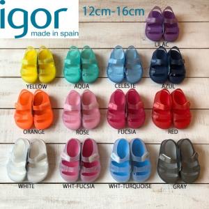 期間　igor（イゴール） 正規品 キッズ サンダル　BONDI　子供/サンダル　SIZE20-26　日本総輸入代理店より入荷