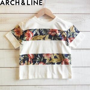 ARCH＆LINE（アーチアンドライン）　MVS ALOHA COMBI  TEE　子供服/Tシャツ　OFF WHITE　 ARCH＆LINEより入荷