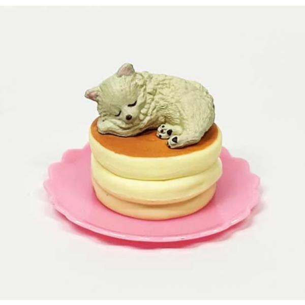 【送料200円〜】ポメチワ「おやすみっくす」ポメラニアン×チワワ　犬　動物フィギュア