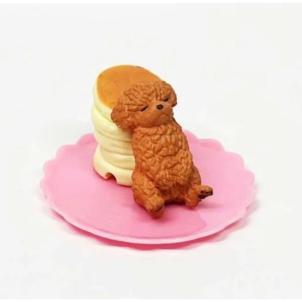 【送料200円〜】マルプー「おやすみっくす」マルチーズ×プードル　犬　動物フィギュア