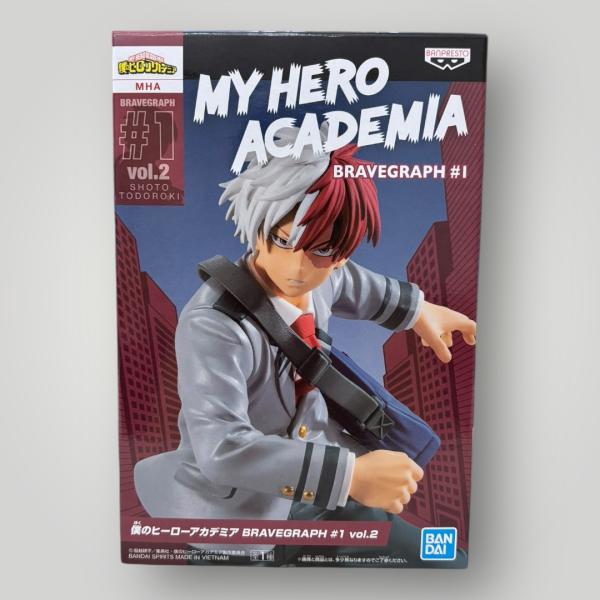 ＜未開封＞轟焦凍 「僕のヒーローアカデミア」 BRAVEGRAPH #1 vol.2 フィギュア★箱...