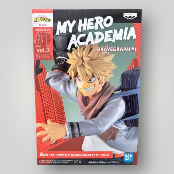 ＜未開封＞爆豪勝己 「僕のヒーローアカデミア」 BRAVEGRAPH #1 vol.3 フィギュア★...