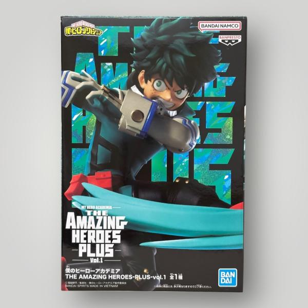 ＜未開封＞緑谷出久 「僕のヒーローアカデミア」 THE AMAZING HEROES-PLUS-vo...