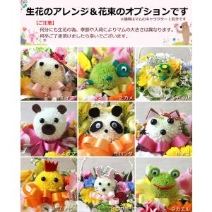 生花 オプション用 可愛いキャラクター ※この...の詳細画像1