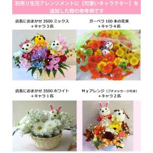 生花 オプション用 可愛いキャラクター ※この...の詳細画像4