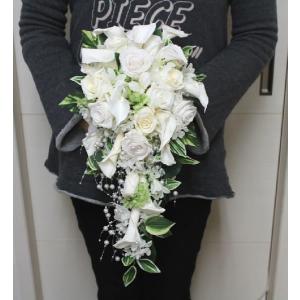 送料無料 一部地域を除く プリザーブドフラワー ブライダルブーケ