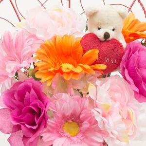 造花フラワーアレンジ 壁掛けにも出来ますの詳細画像1