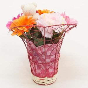 造花フラワーアレンジ 壁掛けにも出来ますの詳細画像3