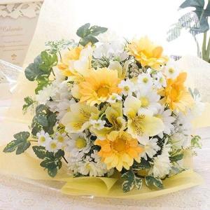 花 フラワーアレンジメント アマリリス ローズ 造花 アートフラワー