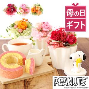 母の日 スヌーピー ギフト 花とスイーツ 202...の商品画像