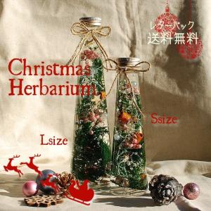 クリスマスツリー ハーバリウム Lサイズ 200ml 送料無料 すっきり