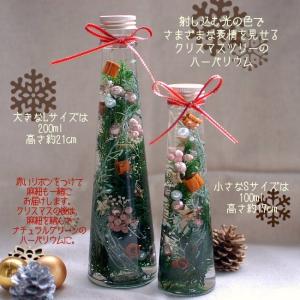クリスマスツリー ハーバリウム Lサイズ 20...の詳細画像1