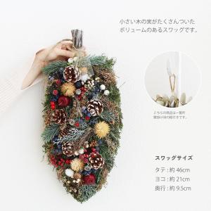 スワッグ ナチュラルスワッグ クリスマス 11...の詳細画像2