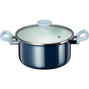 高木金属工業(Takagi Metal) 高木金属 ホーロー 両手鍋 20cm 3.2L オニキスブ...