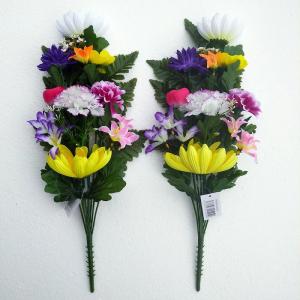 賑やかで華やかな菊花仏花 造花 お墓参り お供...の詳細画像1