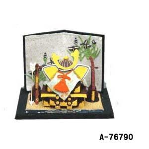 飾り付け簡単 ちりめん兜五月飾り 高さ約12cm 幅約15 5cm 6790 6790 造花の店azuma ヤフー店 通販 Yahoo ショッピング