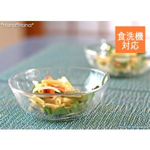 食器 ガラス食器 日本製 おしゃれ 小鉢 ボウル サラダ フルーツ 13cm ガラス Tebineri てびねりの器｜hana2