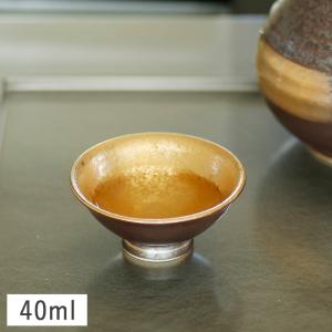 金彩面取 ぐい呑 40ml ゴールド 有田焼 // 和食器 食器 酒器 ぐい呑み