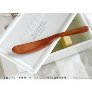 木製 カトラリー マーガリンナイフ おしゃれ カフェ風 ナチュラル LOLO｜hana2