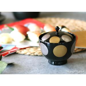 蓋つき煮物椀 緑彩金牡丹 おしゃれ 和食器 業務用 美濃焼 23b280-13