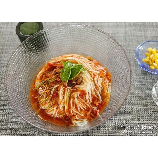 食器 ガラス食器 ガラス 鉢 大鉢 深鉢 ボウル 深ボウル サラダボウル 24cm そうめん ひやむ...