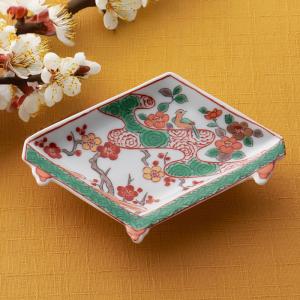 結び 小皿 (プラチナ線) 11cm 有田焼 田清窯 // 和食器 食器 取皿 菓子