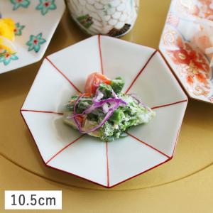 八角 小皿 (黒線) 10.5cm 有田焼 // 和食器 食器 しょうゆ皿 手塩皿