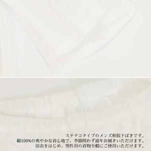 紳士 ステテコ 肌着 すててこ 和装小物 M ...の詳細画像1