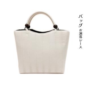 和装バッグ トートバッグ お稽古 茶席 バッグ 蝋引き手持ち 小紋柄