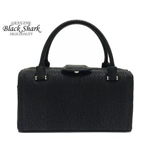 sankyo shokai（三京商会） シャーク ブラック フォーマルバッグ