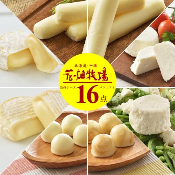 ★送料無料★花畑牧場チーズ満喫 冷蔵 チーズ バラエティ16点セット 【冷蔵配送】