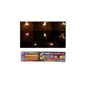 極太ビッグサイズの国産手持ち花火♪　ビッグエイト8本入（超極太ロングスパーク）【手持ち花火】