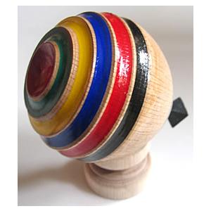 ピコ丸 丸こま4号（佐世保独楽）800 紐・台座付き : 花火問屋 立岩商店 - 通販