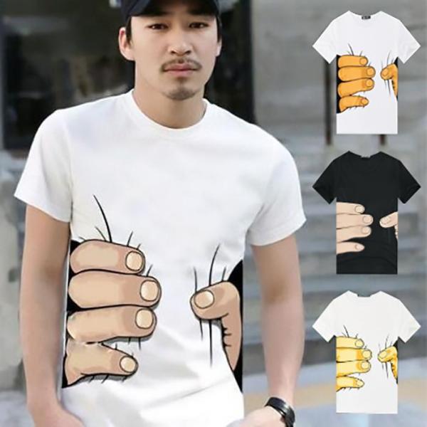 tシャツ メンズ 面白い メンズtシャツ リゾート サーフ系 プリントT 半袖Tシャツ カットソー ...