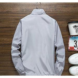 マウンテンパーカー ウィンドブレーカー 吸汗速...の詳細画像2