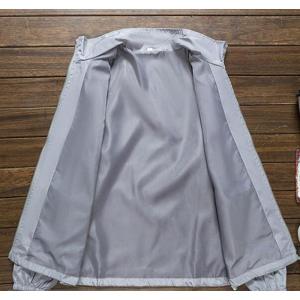マウンテンパーカー ウィンドブレーカー 吸汗速...の詳細画像3