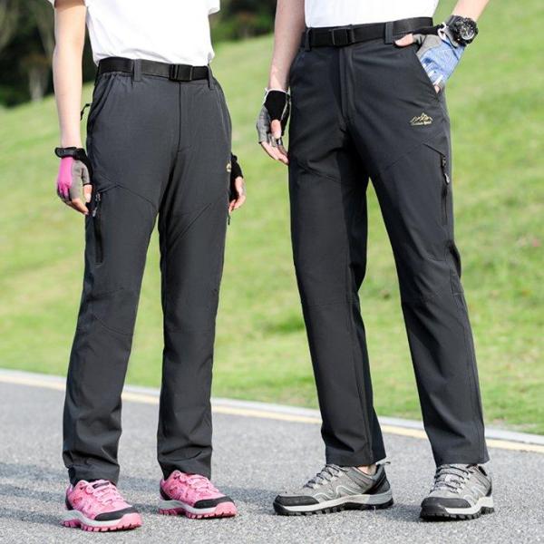 ドライパンツ ゴルフパンツ 男女兼用 カーゴパンツ ストレッチパンツ 撥水 通気性 速乾 クライミン...