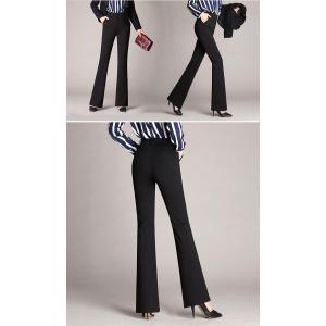 ビジネスパンツ スラックス レデイーズ ズボン...の詳細画像3