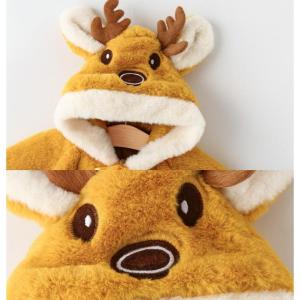ベビーマント クリスマス 仮装 トナカイ コー...の詳細画像5