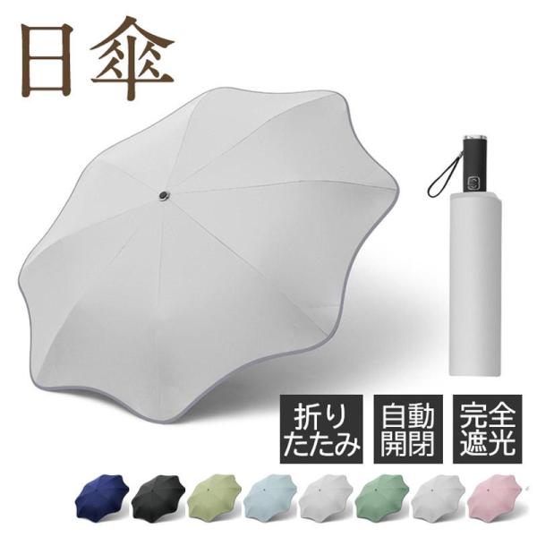 日傘 折りたたみ 晴雨兼用 遮光遮熱 紫外線遮断 ビジネス傘 梅雨対策 撥水 軽量 耐風性 丸角日焼...