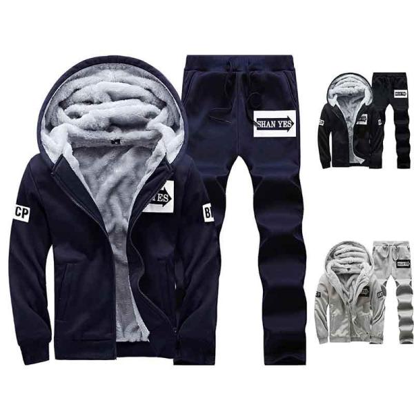 メンズ ジャージ上下セット スウェット上下 セットアップ上下 ウォーキングウェア スポーツウェア 部...