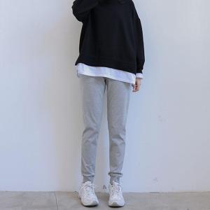裏起毛パンツ レディース 秋冬 裏起毛 ジョガ...の詳細画像2